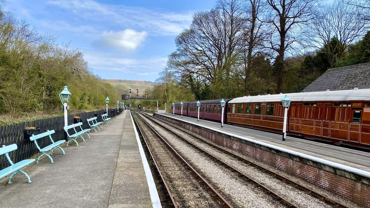 Grosmont, once a bustling centre of industry, is now a tranquil village in the Esk Valley.