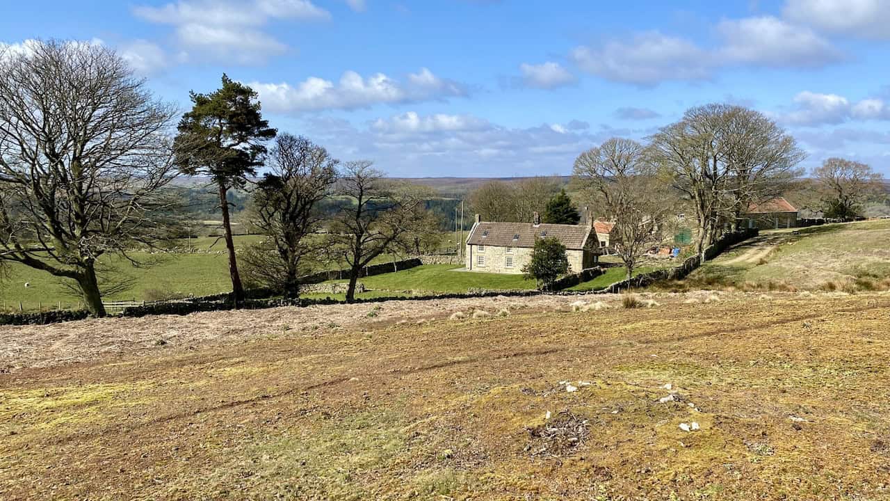 Hawthorn Hill Farm lies about half a mile north of Darnholm, offering a picturesque snapshot of rural life. It’s a delightful spot to encounter on your Grosmont walk.