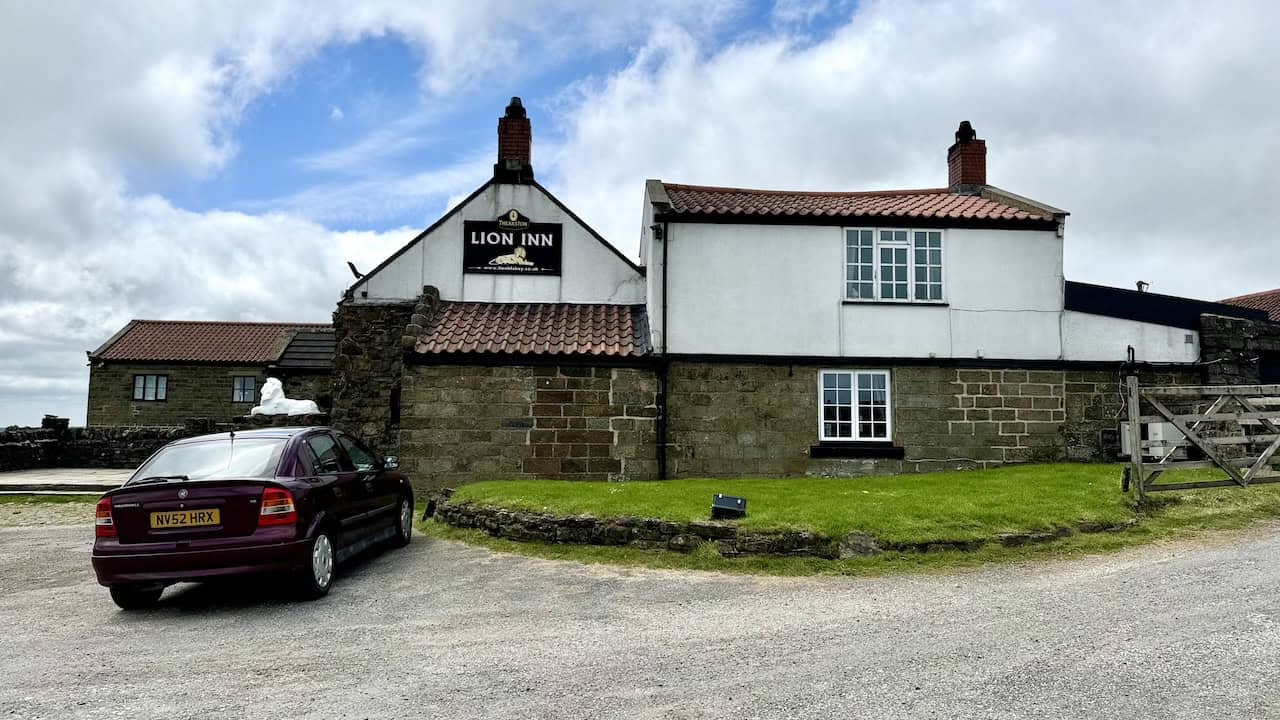 The Lion Inn, located on Blakey Ridge, is a historic public house dating back to the mid-16th century.