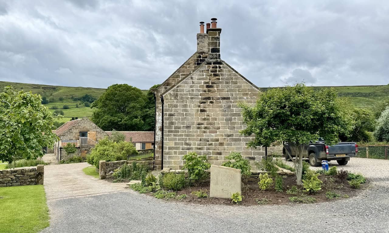 Converted farm buildings at Horn End, now luxury accommodation set in Farndale West countryside.
