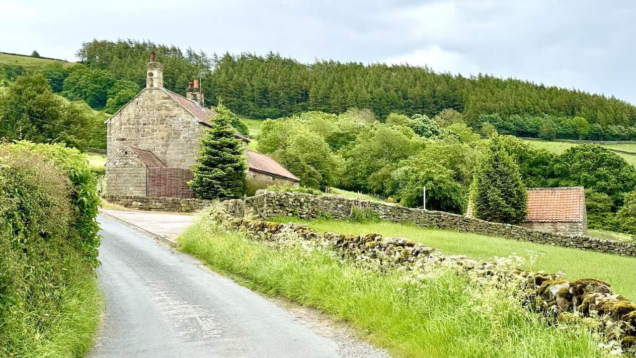 Quiet walk along Daleside Road from Low Mill, passing Woodcock Bower and Tenter Hill before turning at Rawson Syke.

