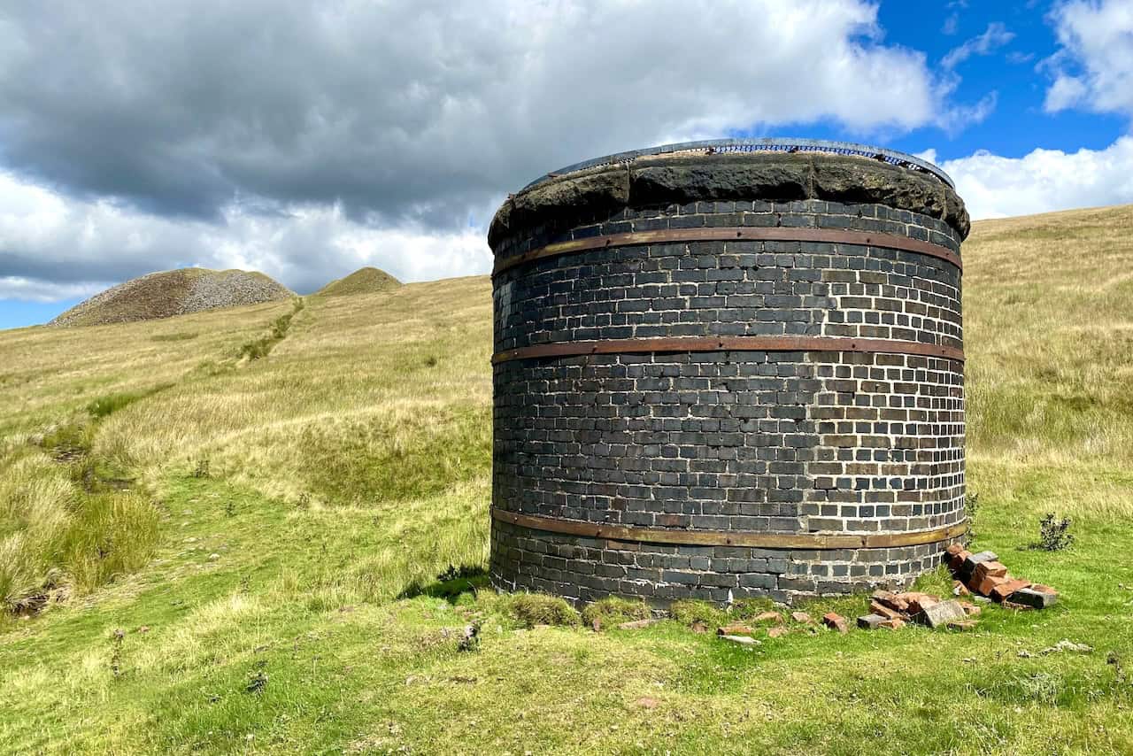 A detailed view of the Bleamoor Tunnel route across Blea Moor, highlighting the longest tunnel on the Settle to Carlisle Railway and its significant engineering history.