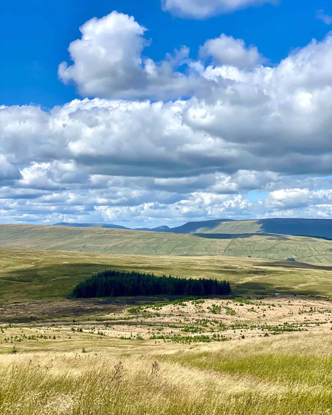 A detailed view of the Bleamoor Tunnel route across Blea Moor, highlighting the longest tunnel on the Settle to Carlisle Railway and its significant engineering history.