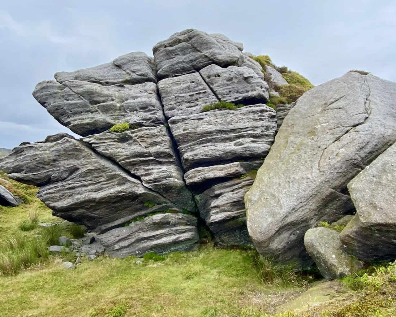 Lord’s Seat itself is an intriguing array of gritstone boulders perched on the northern edge of Barden Fell—a captivating stop on our route.